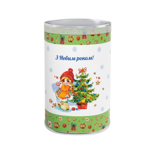 Новорічний подарунок у пластиковій упаковці RETAIL HOLDING №2 300 г. (Люкс)